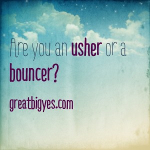 blog usher bouncer