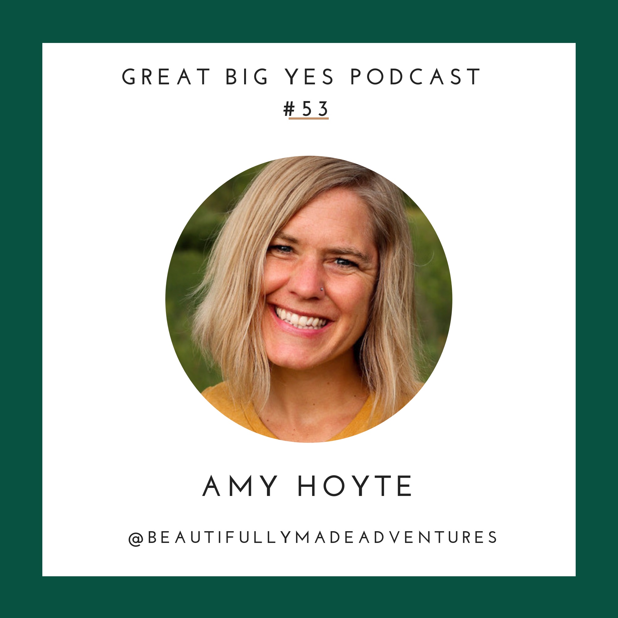 New Podcast! Sue Chats with Amy Hoyte of Beautifully Made Adventures